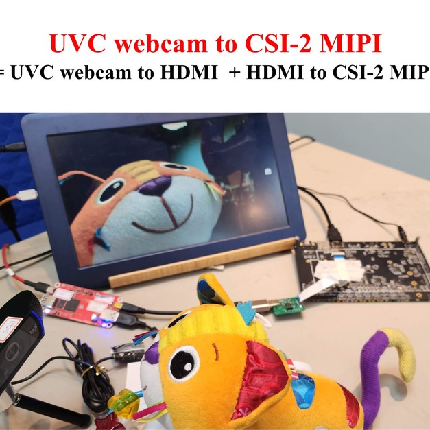 ultra small uvc to HDMI !  uvc to CSI-2 mipi solution