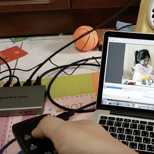 FEBON 4 CH simple video switcher