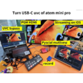 USB webcam streaming multimedia adapter (UVC docking station )