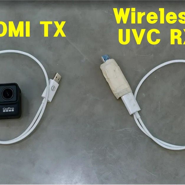 HDMI to wireless UVC adapter