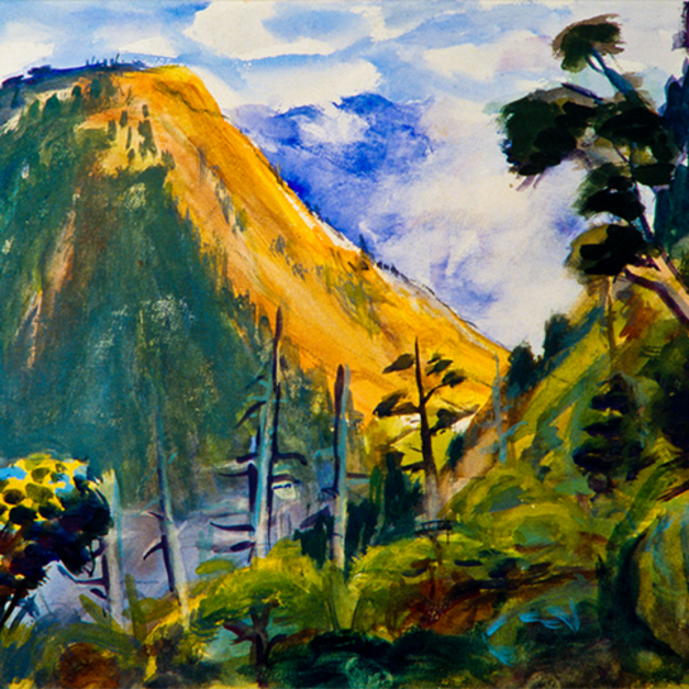 洪瑞麟授權數位典藏｜編號310 風景