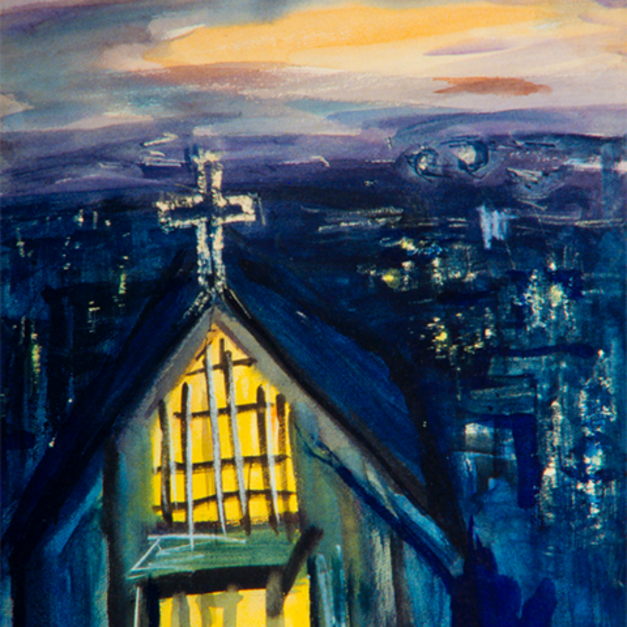 洪瑞麟授權數位典藏｜編號324 風景