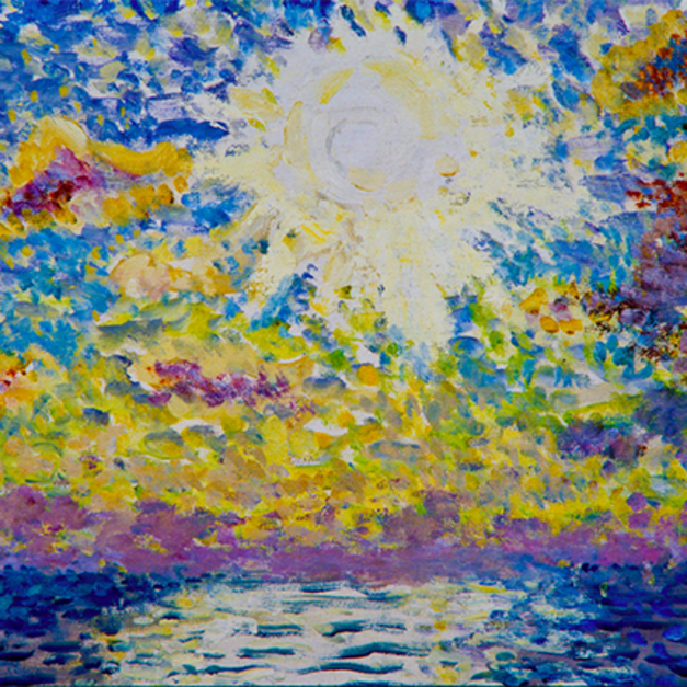 洪瑞麟授權數位典藏｜編號253 風景