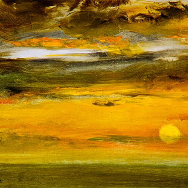 洪瑞麟授權數位典藏｜編號254 風景