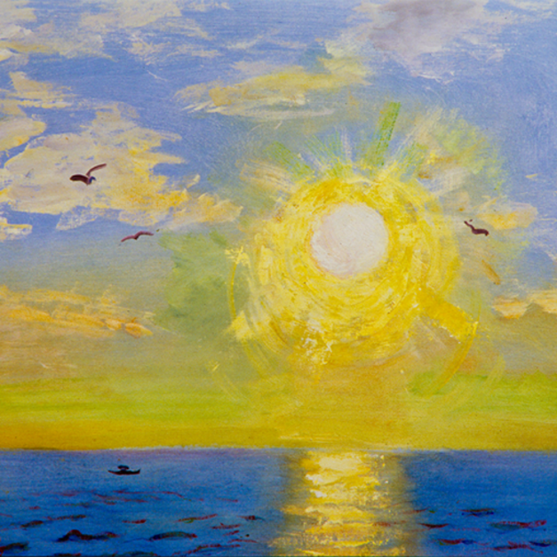 洪瑞麟授權數位典藏｜編號251 風景