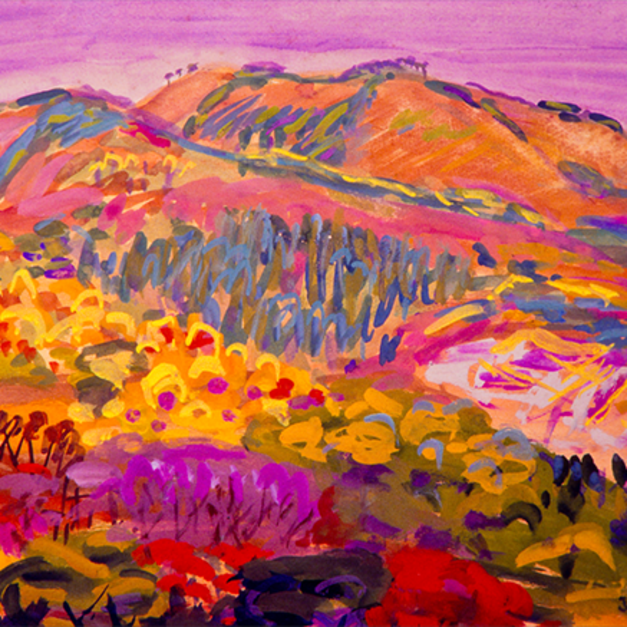 洪瑞麟授權數位典藏｜編號341 風景