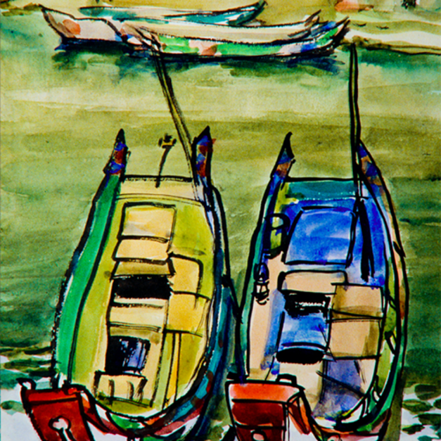 洪瑞麟授權數位典藏｜編號322 風景