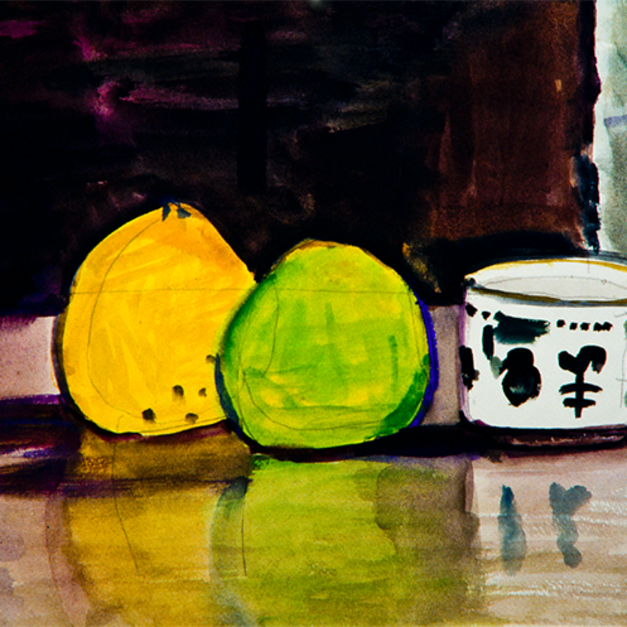 洪瑞麟授權數位典藏｜編號552 靜物