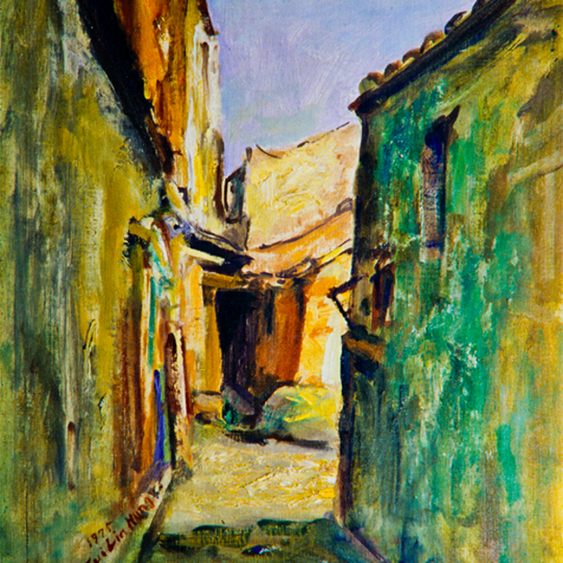 洪瑞麟授權數位典藏｜編號236 風景