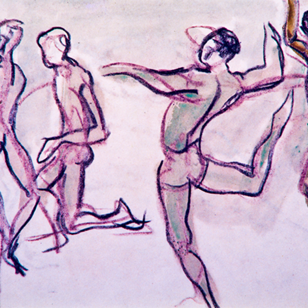 洪瑞麟授權數位典藏｜編號416 人像