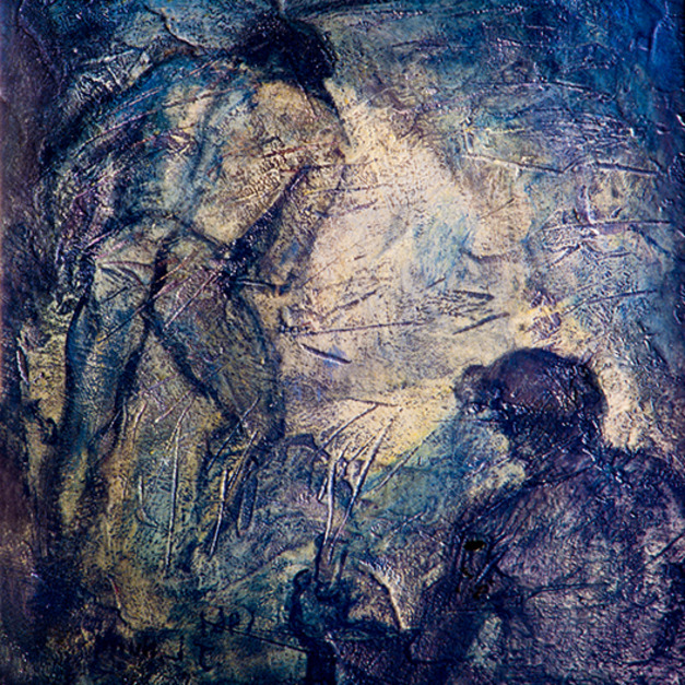 洪瑞麟授權數位典藏｜編號158 礦工