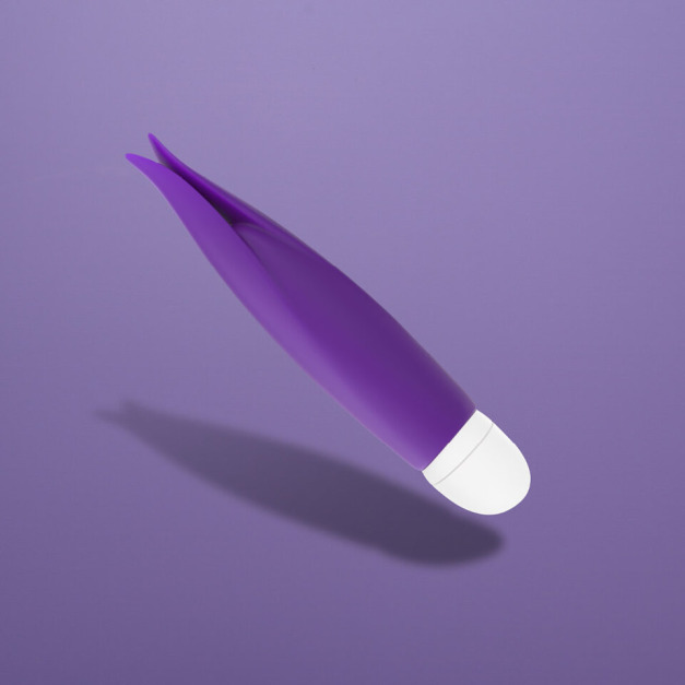 小魔舌急急棒-口袋寶貝按摩棒(紫)(電池式)