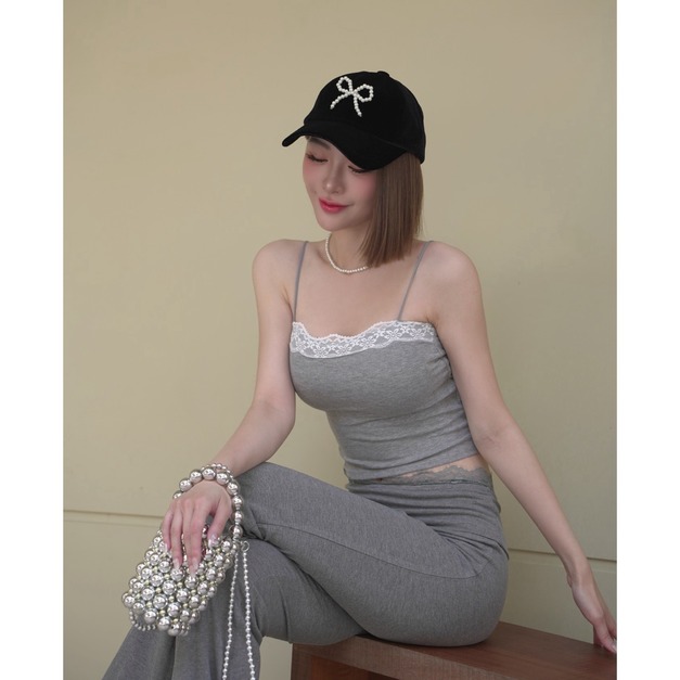 Korea芭蕾風絲絨質感鴨舌帽(2色)