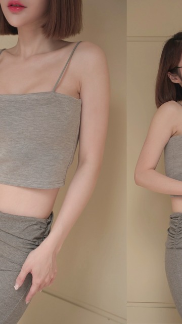 ➤舒服能彈力胸墊背心(4色)