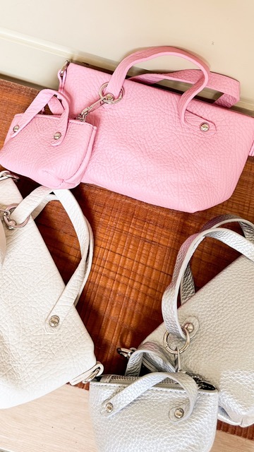 ➤精緻短小雙胞胎小廢包 (5色)