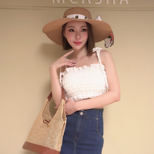 ➤好身材經典開岔牛仔長裙S-L