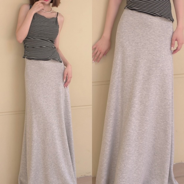 ➤舒服能氣質高雅A字長裙(3色)