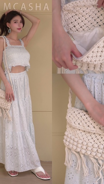 ➤時髦流蘇側背小包