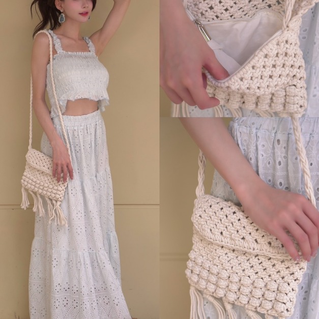 ➤時髦流蘇側背小包