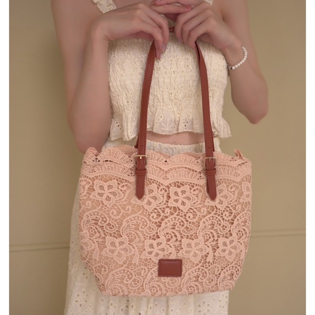 ➤時尚提花手提袋肩背包