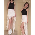 ➤浪漫蕾絲緹花彈力長裙（3色）