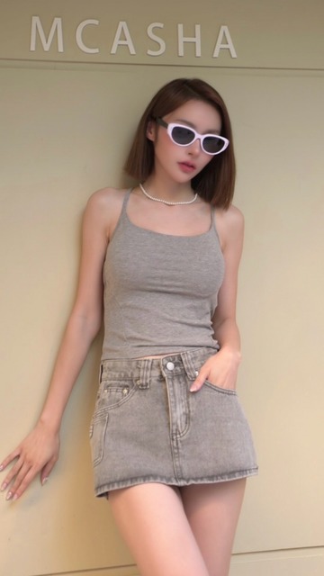 ➤舒服能美背胸墊背心 (3色)