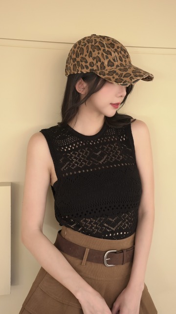 ➤今年最時髦豹紋鴨舌帽