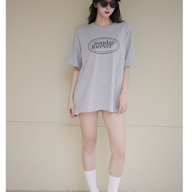 ➤耐看時髦英字大棉T(3色)