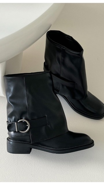 韓國進口時髦短靴36-40