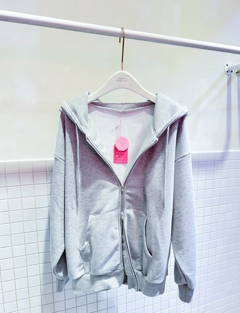 ➤雙頭拉鍊純棉百搭連毛外套