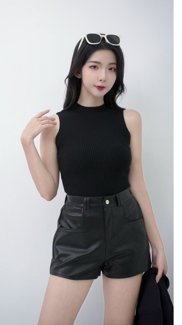 非常百搭四季皆可穿無袖針織背心(5色)