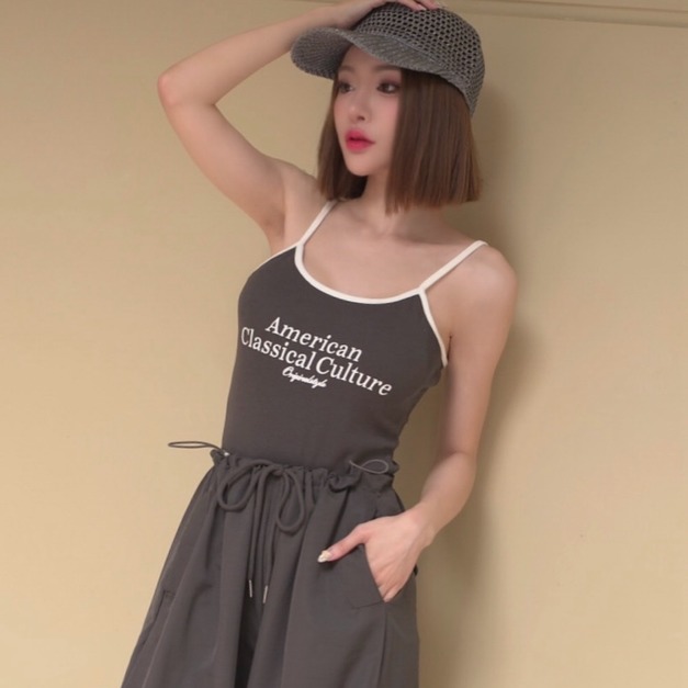 時髦編織網格鴨舌帽