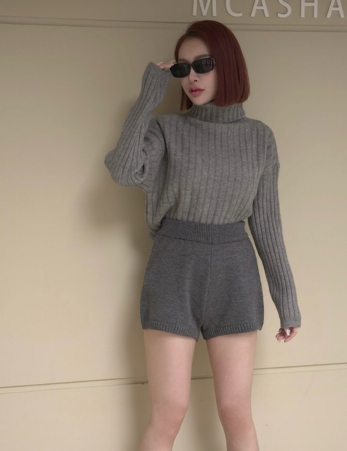 高領羊毛寬鬆百搭毛衣超暖(5色)