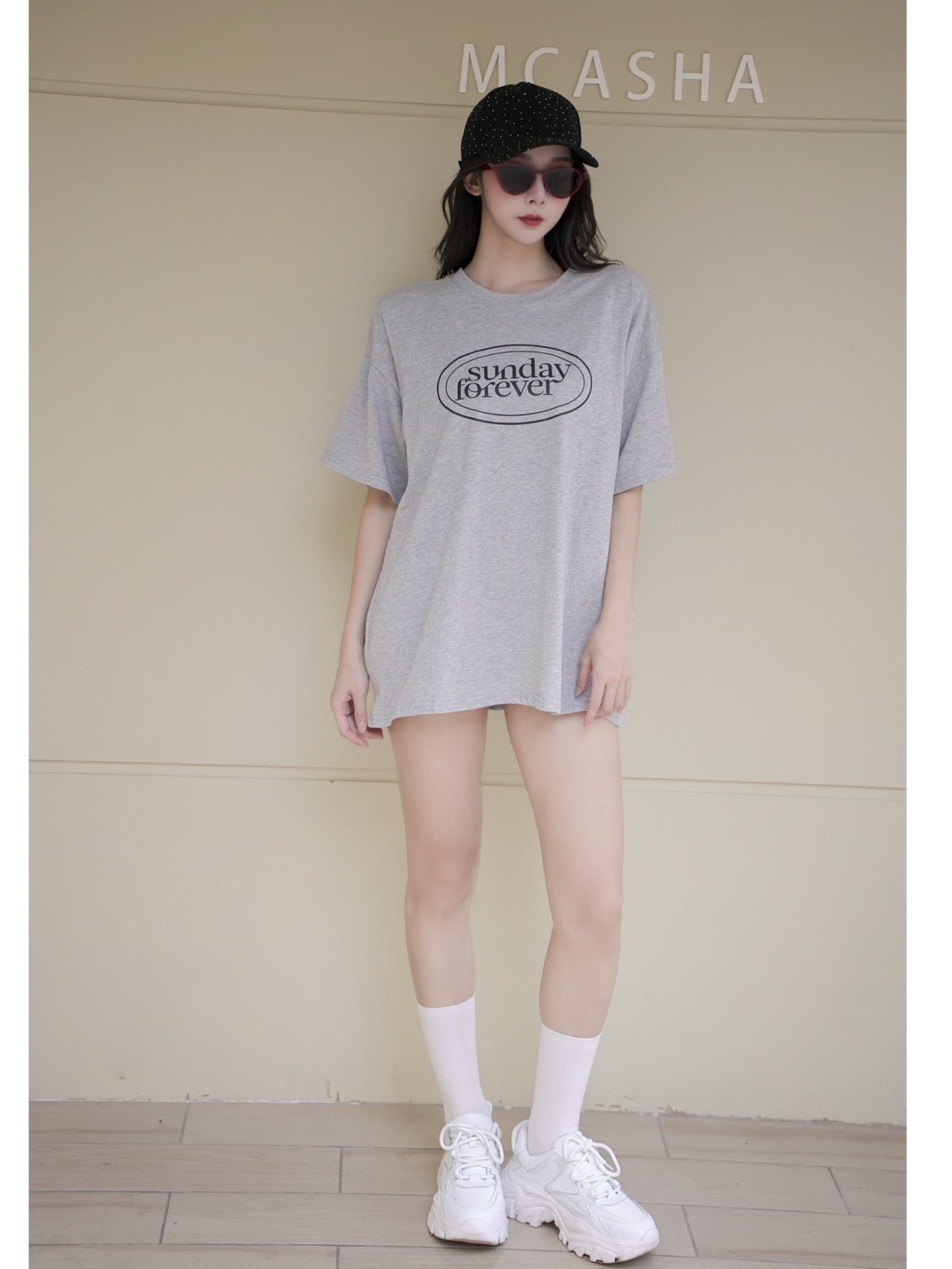 ➤耐看時髦英字大棉T(3色)