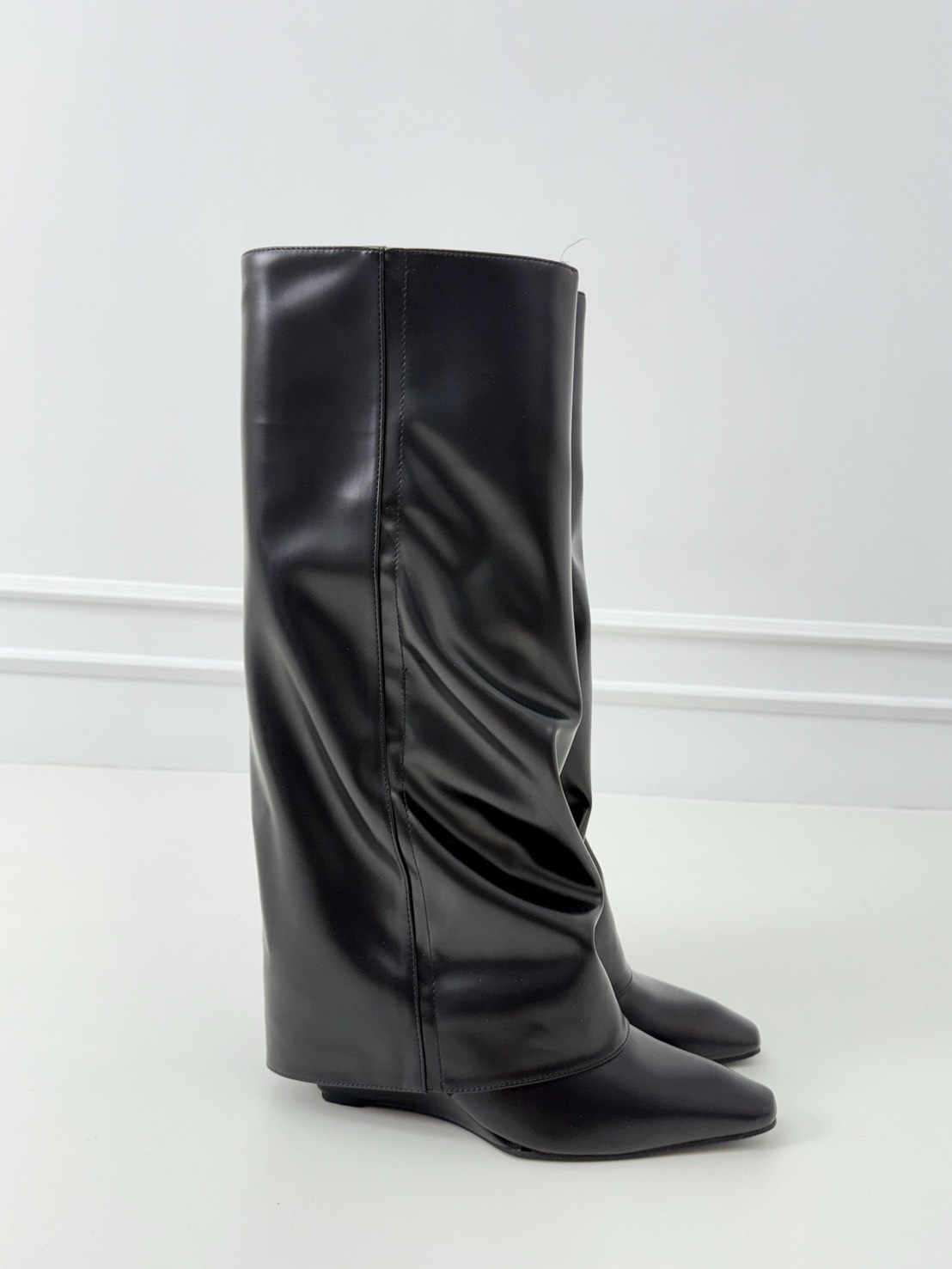 時尚裙子尖頭長靴35-40