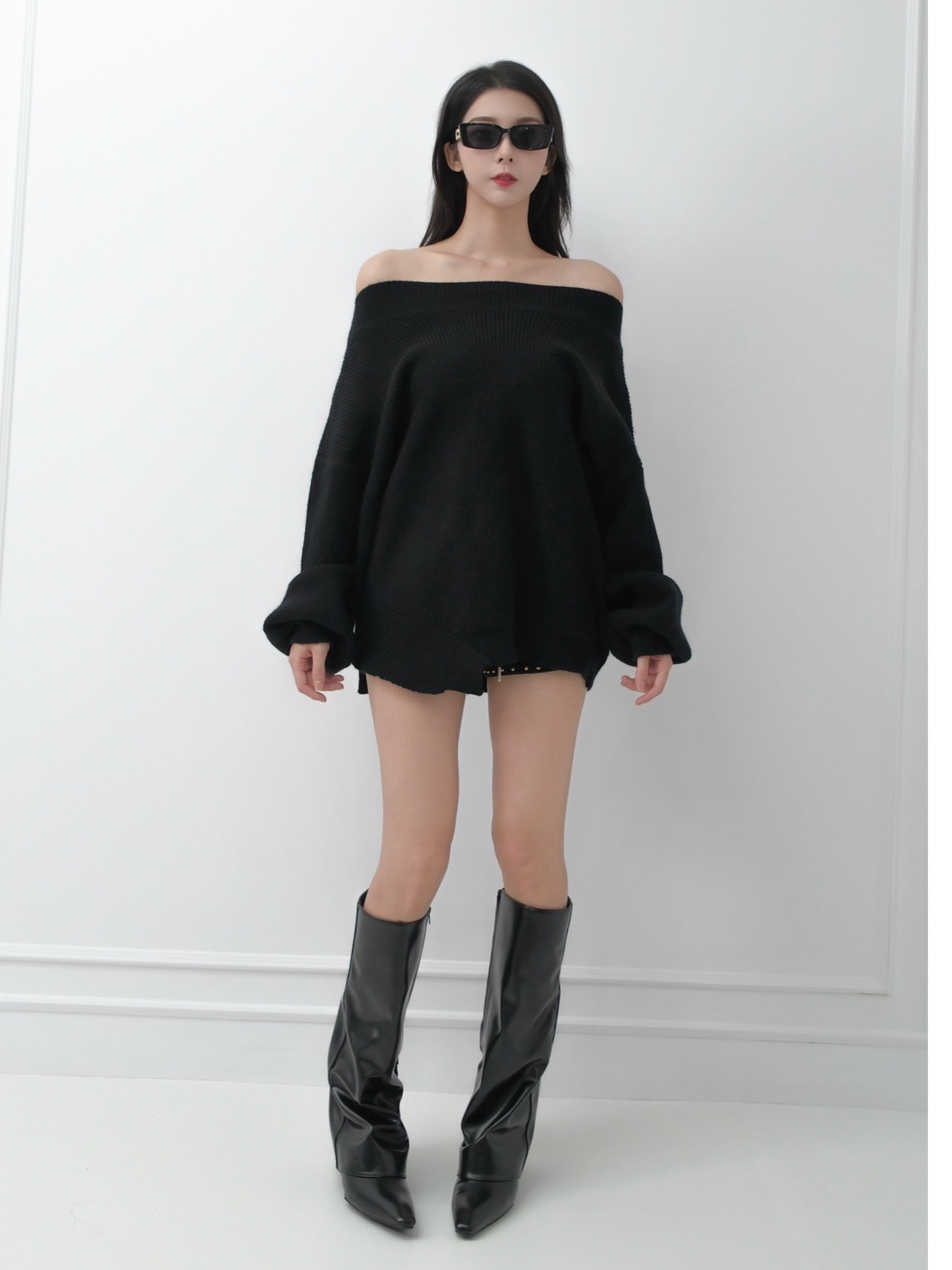 ➤多穿法氣質下擺不規則毛衣(4色)