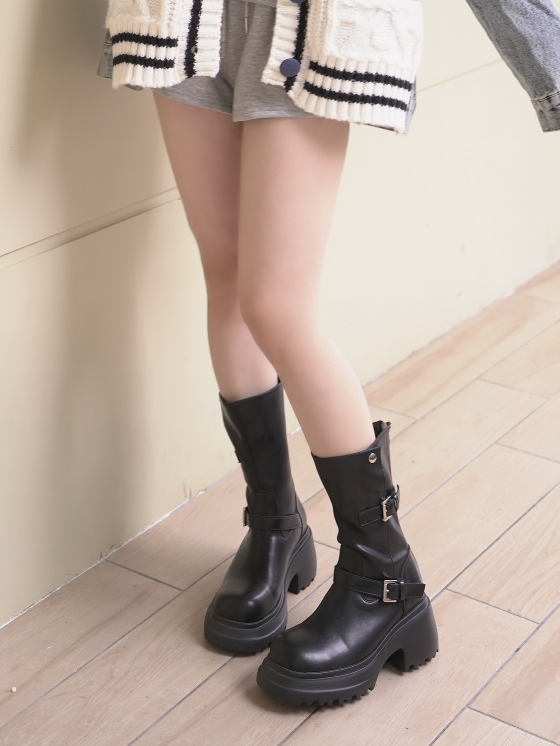 率性舒適氣墊短靴