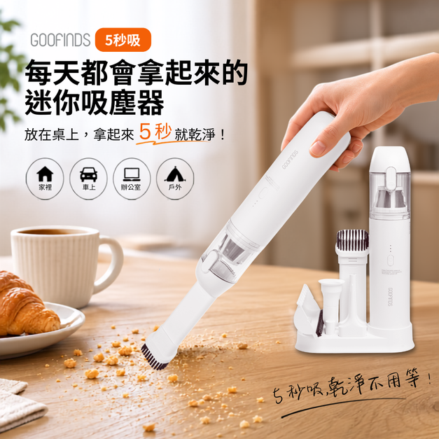 吸吹兩用迷你吸塵器 GMVB6057
