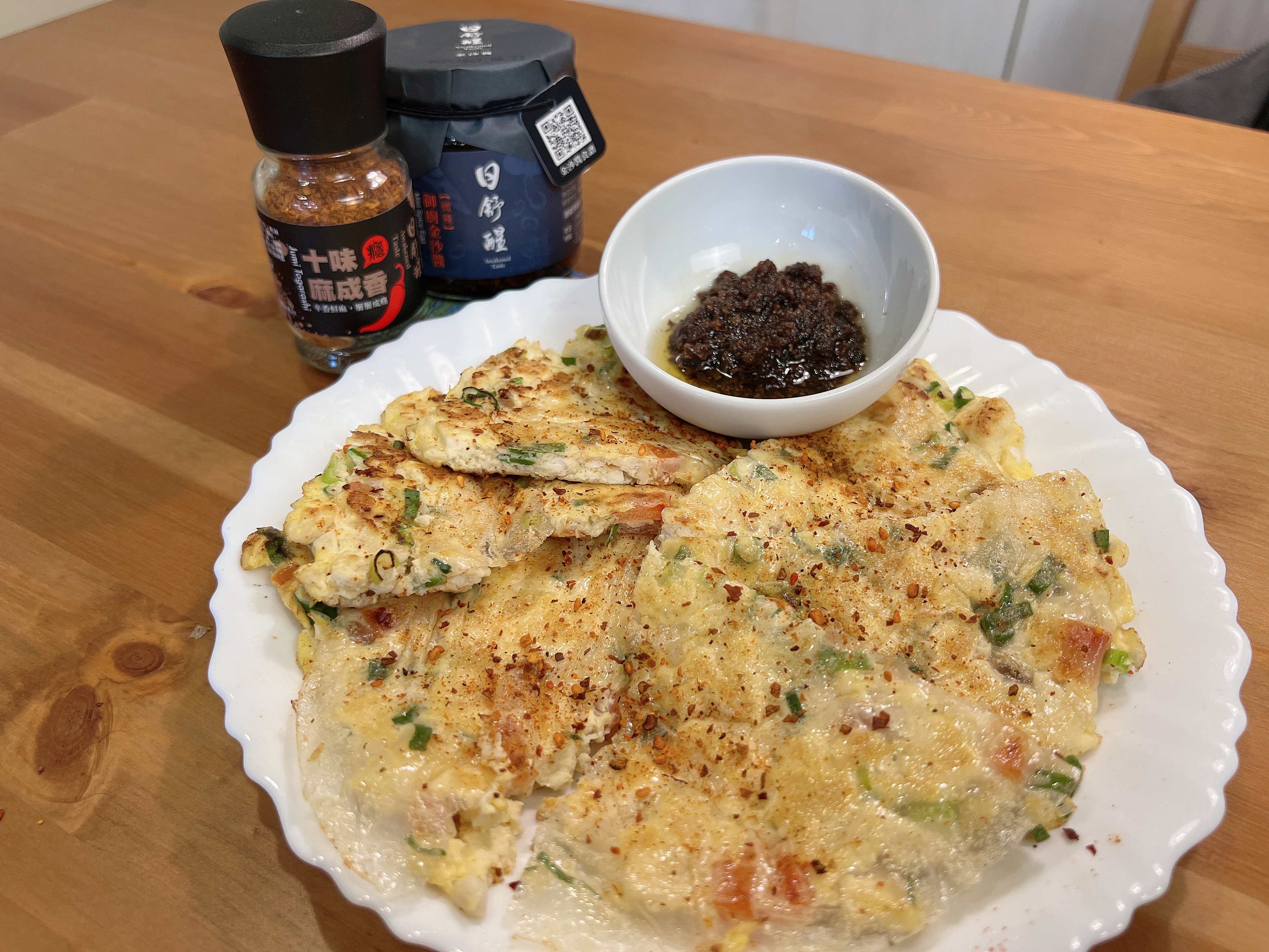 米紙豆腐蛋餅｜外皮微脆、蛋香滿滿