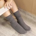 【PULO】暖纖淨麻花發熱保暖襪_2