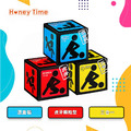 Honey Time 哈妮來·樂活套 保險套 衛生套 (藍紅黃)混合裝/虎牙型/三合一型/12入×3款