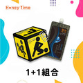 Honey Time 哈妮來 · 樂活套三合一 保險套 衛生套-黃12入+ Honey Time 蜜諾．呵護級水性潤滑液│長效水潤 20ml