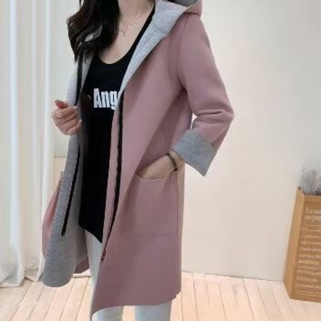 正韓-連帽太空棉外套