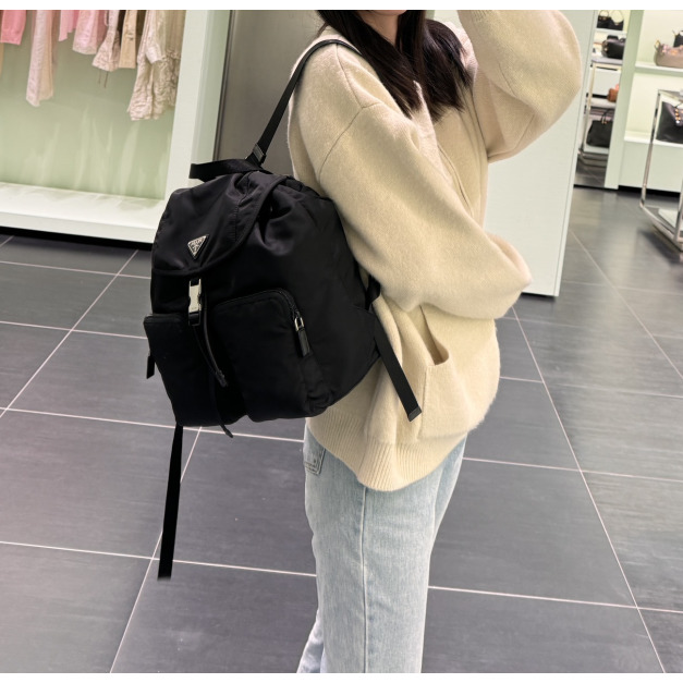 預購尾款Prada 尼龍系列後背包 1BZ070 