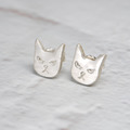 貓臉表情包耳環 森氣貓耳針_6