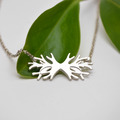 鹿角蕨項鍊 - 925純銀植物項鍊_1