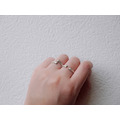 貓奴抱抱貓掌戒指 – 純銀開口可調戒指_7