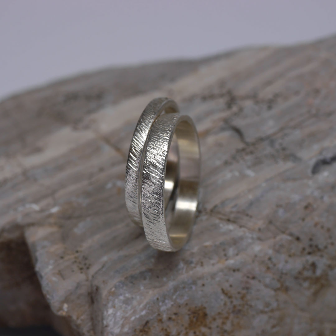 羽紋 - 閉口戒圍訂製款 可刻字情侶對戒