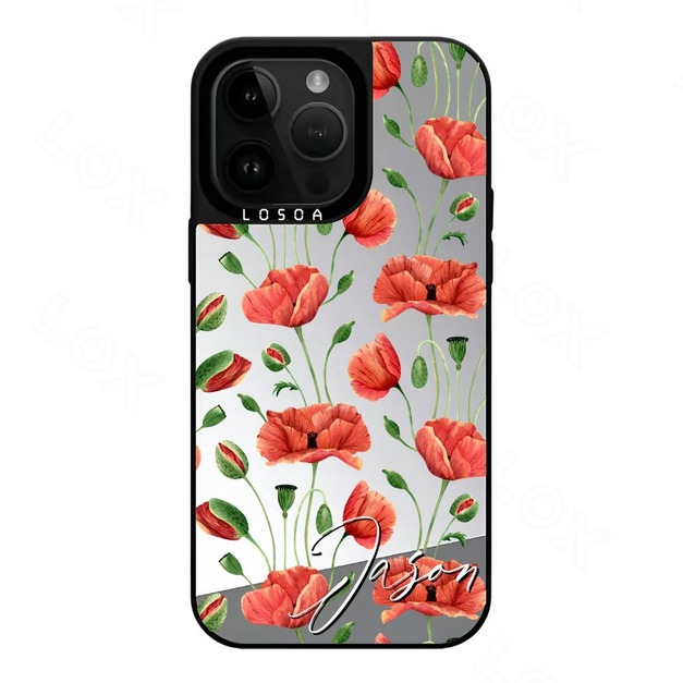 花卉鏡面殼 - Poppy Mirror