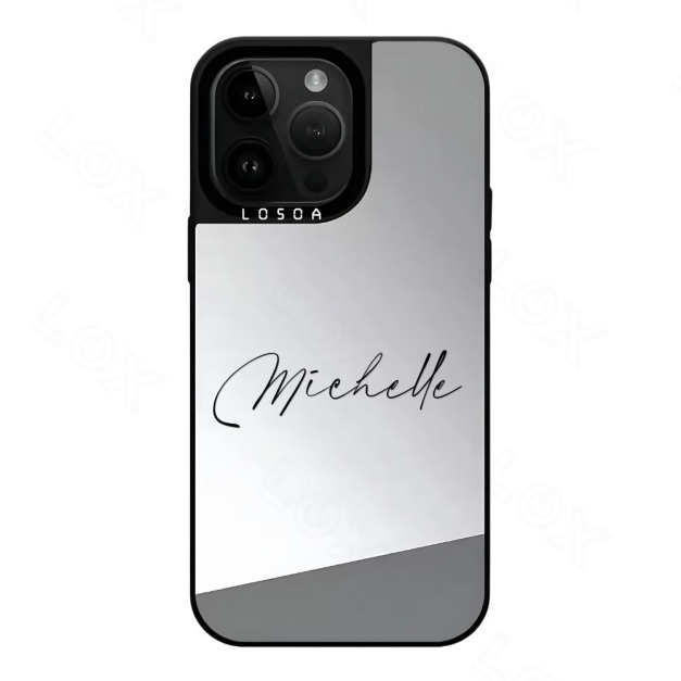 個性簽名鏡面殼 - B